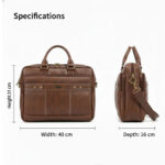 ENCORE EXECUTIVE BAGS-Brown (P4) - Image 3