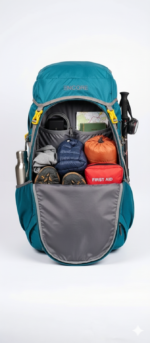 ENCORE (Trekking & Travel Rucksack bags)90L  | with Adjustable shoulder straps. - Image 2