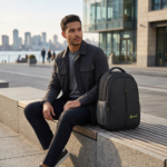 ENCORE LAPTOP BACKPACK (G-02) 16 INCH (BLACK) - Image 2