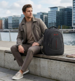 ENCORE LAPTOP BACKPACK- (2500) BLACK -19inch - Image 2
