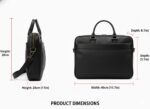 ENCORE EXECUTIVE BAGS-OMBRES PU LEATHER (BLACK) (P1) - Image 2