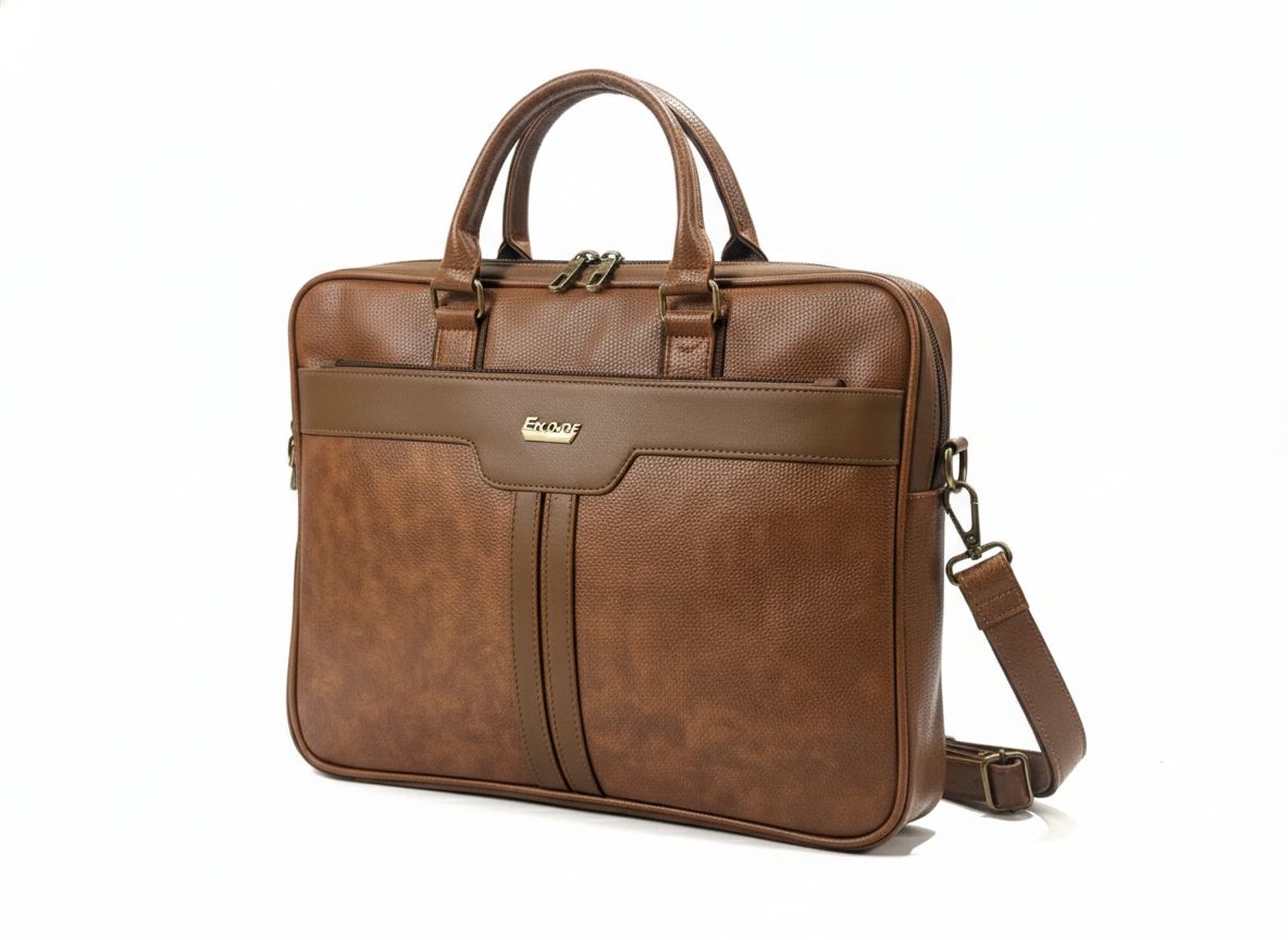 P1 ENCORE EXECUTIVE BAGS-NOMADE LEATHER (Tan) (P1) - Image 1