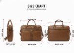 ENCORE EXECUTIVE BAGS-NOMADE LEATHER (Tan) (P1) - Image 2