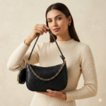 ENCORE Bella Chain - Ladies Sling bags (ECLIPSE BLACK) - Image 5