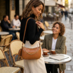 ENCORE Bella Chain - Ladies Sling bags (SANDSTONE TAN) - Image 5