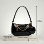 ENCORE Bella Chain - Ladies Sling bags (ECLIPSE BLACK) - Image 3