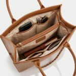 ENCORE LADIES HANDBAG 01- WITH LAPTOP COMPARTMENT (HONEY TAN) - Image 2