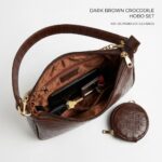 ENCORE Bella Chain - Ladies Sling bags (COCOA BROWN) - Image 2