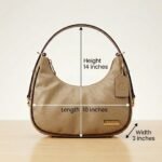 ENCORE- Classic Curve Ladies bags (DUSKY BROWN) - Image 4