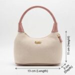 ENCORE- Ladies Grace bags– blush (Pink Strap) - Image 4