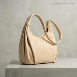 ENCORE ladies handbags -Ivory Veil Hobo Bag