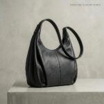 ENCORE ladies handbags -noire Hobo Bag