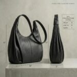 ENCORE ladies handbags -noire Hobo Bag - Image 3