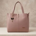 ENCORE LADIES HANDBAG 06- Grace Tote –  (Blush Nude)