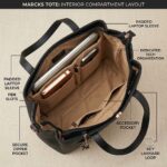 ENCORE LADIES HANDBAG 06- Grace Tote – Midnight Noir (BLACK) - Image 2