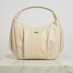 ENCORE ladies handbags -Ivory Veil Hobo Bag - Image 5