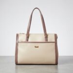 ENCORE - Executive- workflow Tote bag (Beige with mud Trim) - Image 5