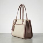 ENCORE - Executive- workflow Tote bag (Beige with mud Trim) - Image 3