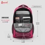 ENCORE LAPTOP BACKPACK- 904 (16inch) -PINK - Image 3