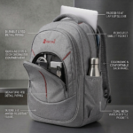 ENCORE LAPTOP BACKPACK- (2500) GREY -19inch - Image 3