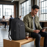 ENCORE LAPTOP BACKPACK- 19 INCH- (BLACK )- (G-07) - Image 3