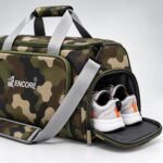 ENCORE SPORTS BAGS (GYM BAGS) WITH SHOES COMPARTMENT -CAMOUFLAGE. - Image 4