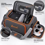 ENCORE SPORTS BAGS (GYM BAGS) WITH SHOES COMPARTMENT -GREY. - Image 4