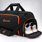 ENCORE SPORTS BAGS (GYM BAGS) WITH SHOES COMPARTMENT -BLACK - Image 3