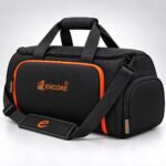 ENCORE SPORTS BAGS (GYM BAGS) WITH SHOES COMPARTMENT -BLACK