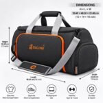 ENCORE SPORTS BAGS (GYM BAGS) WITH SHOES COMPARTMENT -GREY. - Image 5