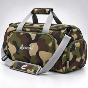 ENCORE SPORTS BAGS (GYM BAGS) WITH SHOES COMPARTMENT -CAMOUFLAGE.