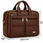 ENCORE | PREMIUM EXECUTIVE OFFICE BAGS P6 |  PU-LEATHER-(BROWN) - Image 4
