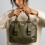 Encore Premium- OLIVE GREEN Handbag for Women -| LB - 01 | - Image 2