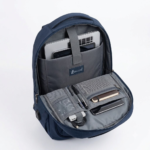 ENCORE | PREMIUM I50- LAPTOP BACKPACK WITH USB CONNECT | 19 INCH- NAVY BLUE - Image 3