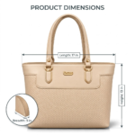ENCORE | Executive ladies handbag | LB -03 ( Cream) - Image 4